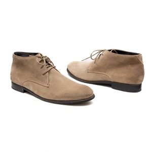 John Varvatos USA Men's Tan Suede Chukka Ankle Desert Boots – Size‎ US 10 M